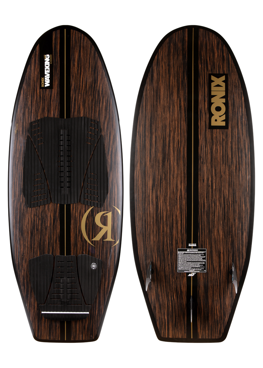 Koal Classic - Wave King Skimmer - Walnut / Black / Gold - 5'1