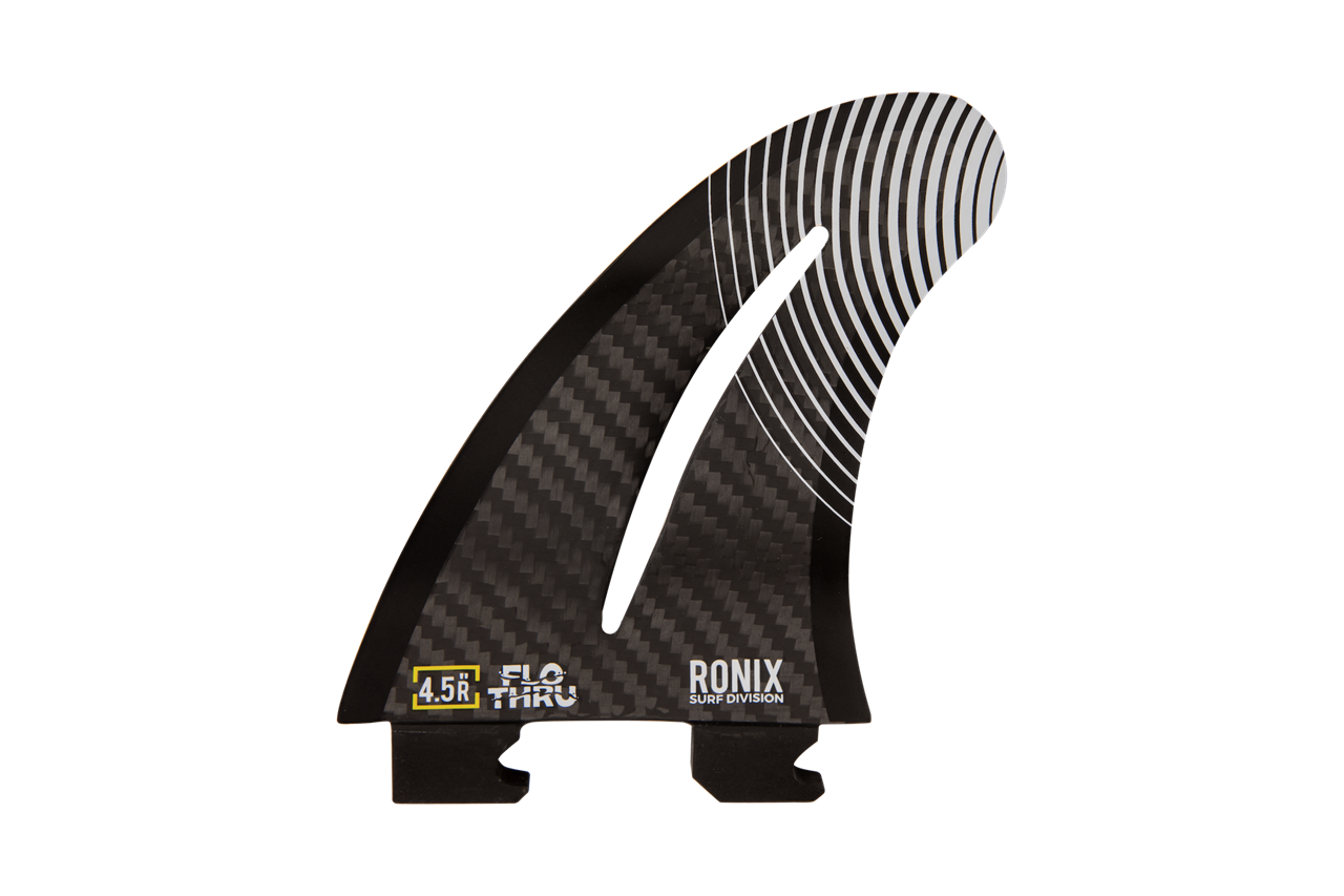 4.0 in. - Fin-S 2.0 - Flo Thru - Right Surf Fin - Carbon