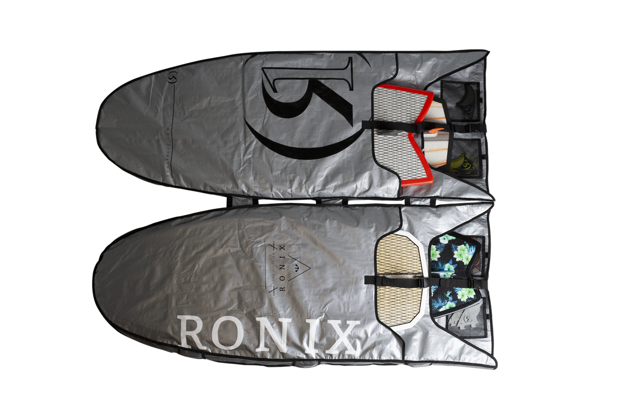 Bimini Top - 4pc Surf Board Rack - Heather Grey / Orange