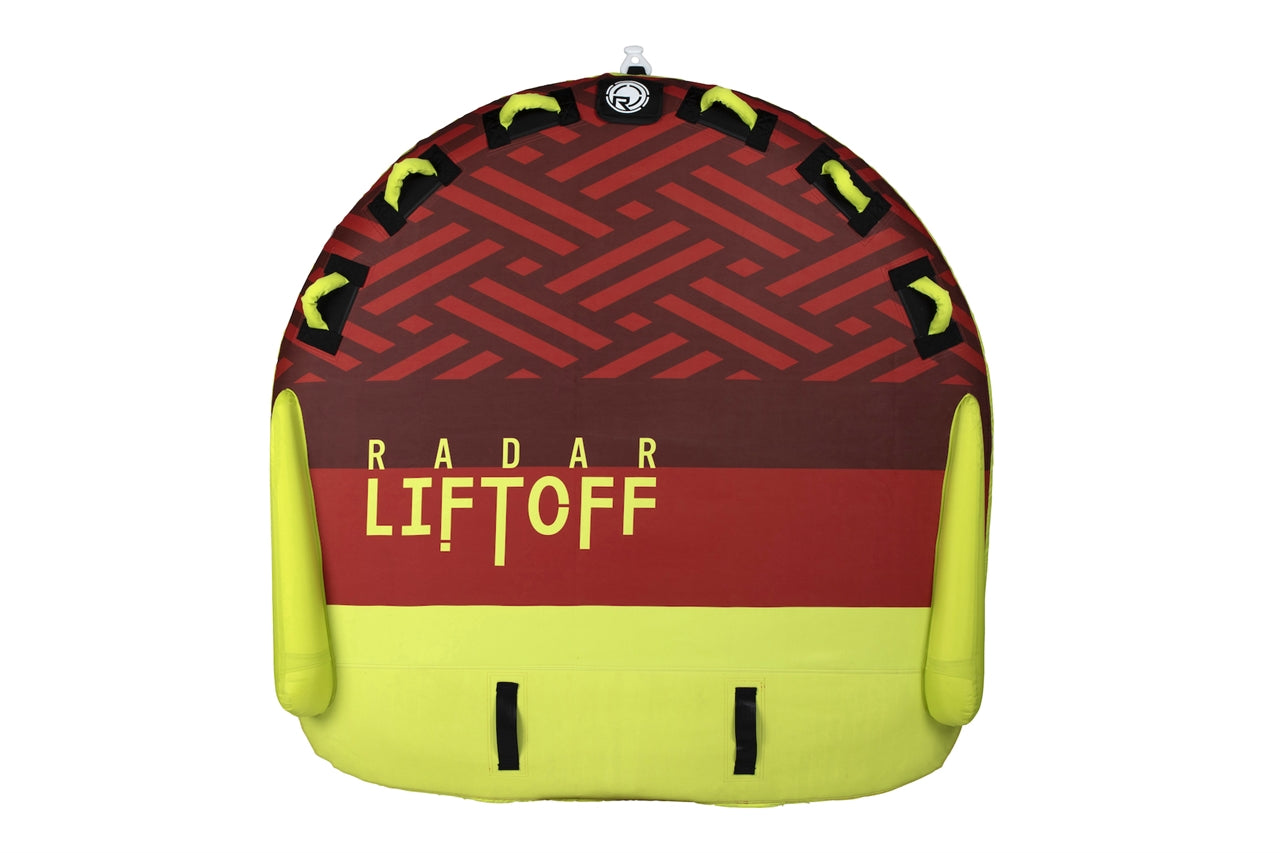 Liftoff - Marshmallow Top - Red / Yellow - 3 Person Tube