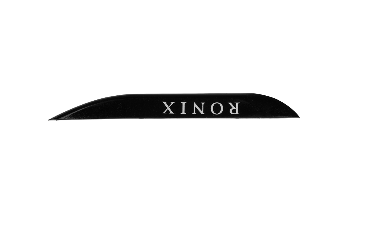 1.0 in. - Fiberglass Ramp Fin - (2 pack) - Black