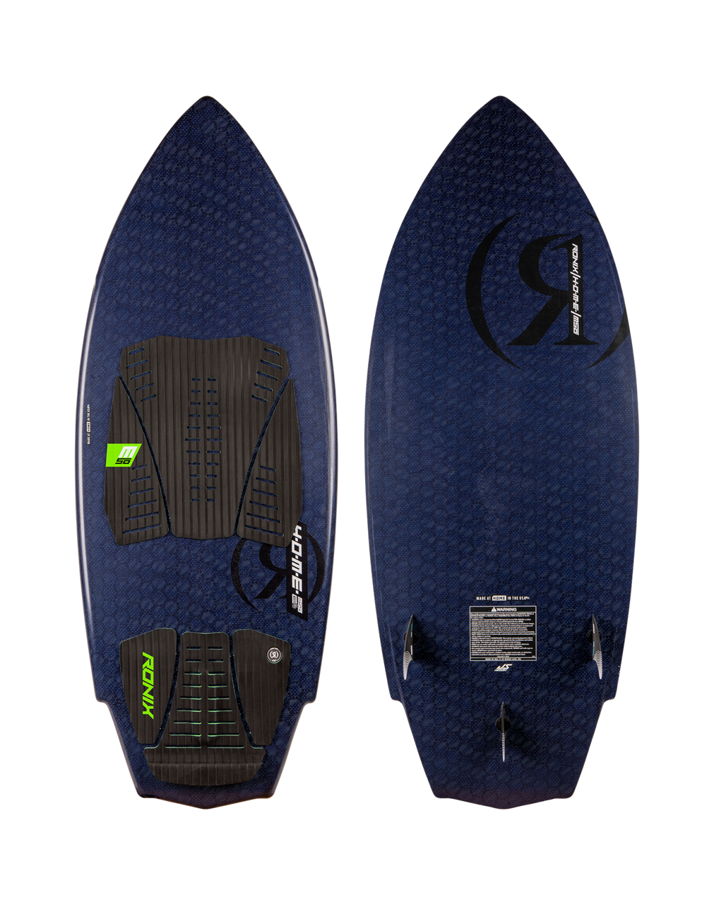 H.O.M.E. Carbon Pro - M50 - Black / Volt Checkered - w/ Bag - 4 '3