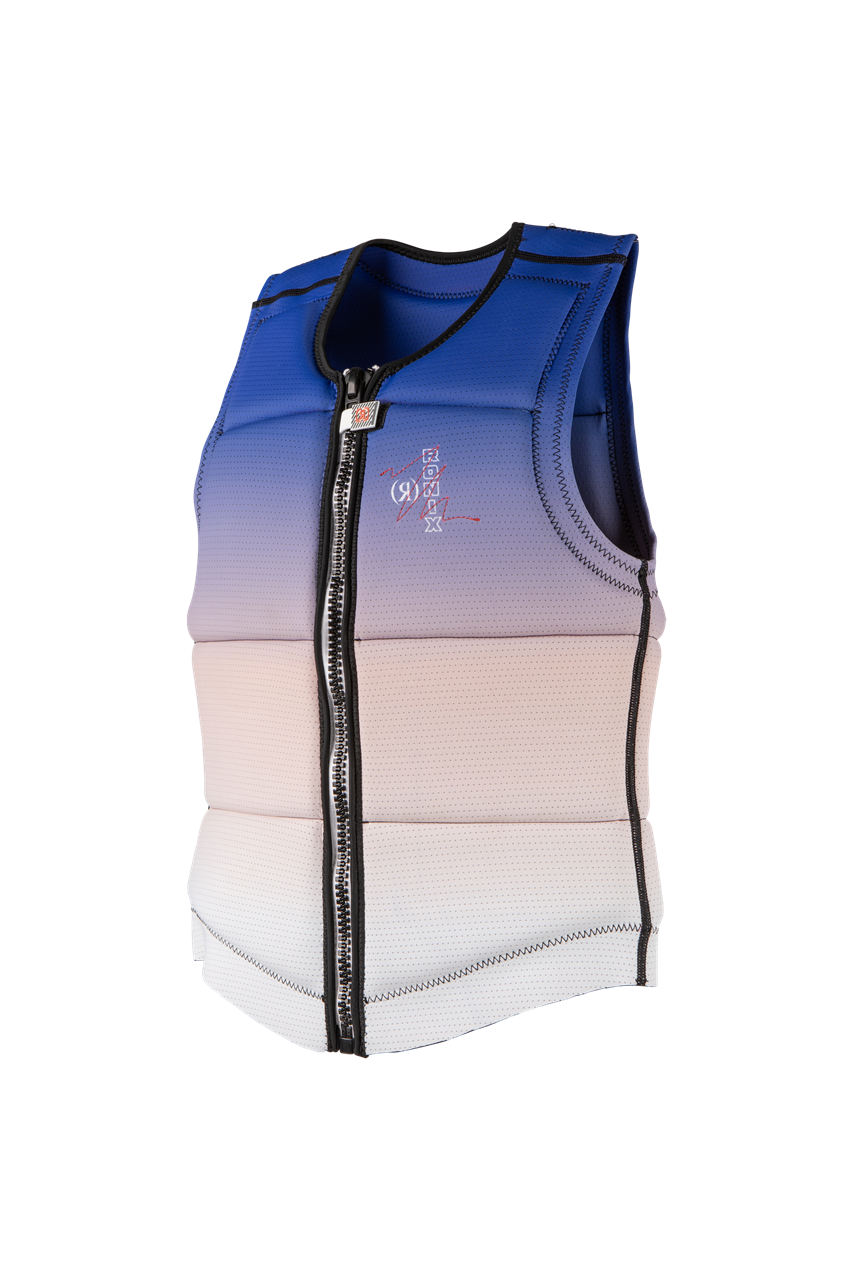 Coral - Women's CE Approved Impact Vest - White / Blue Fade - XL