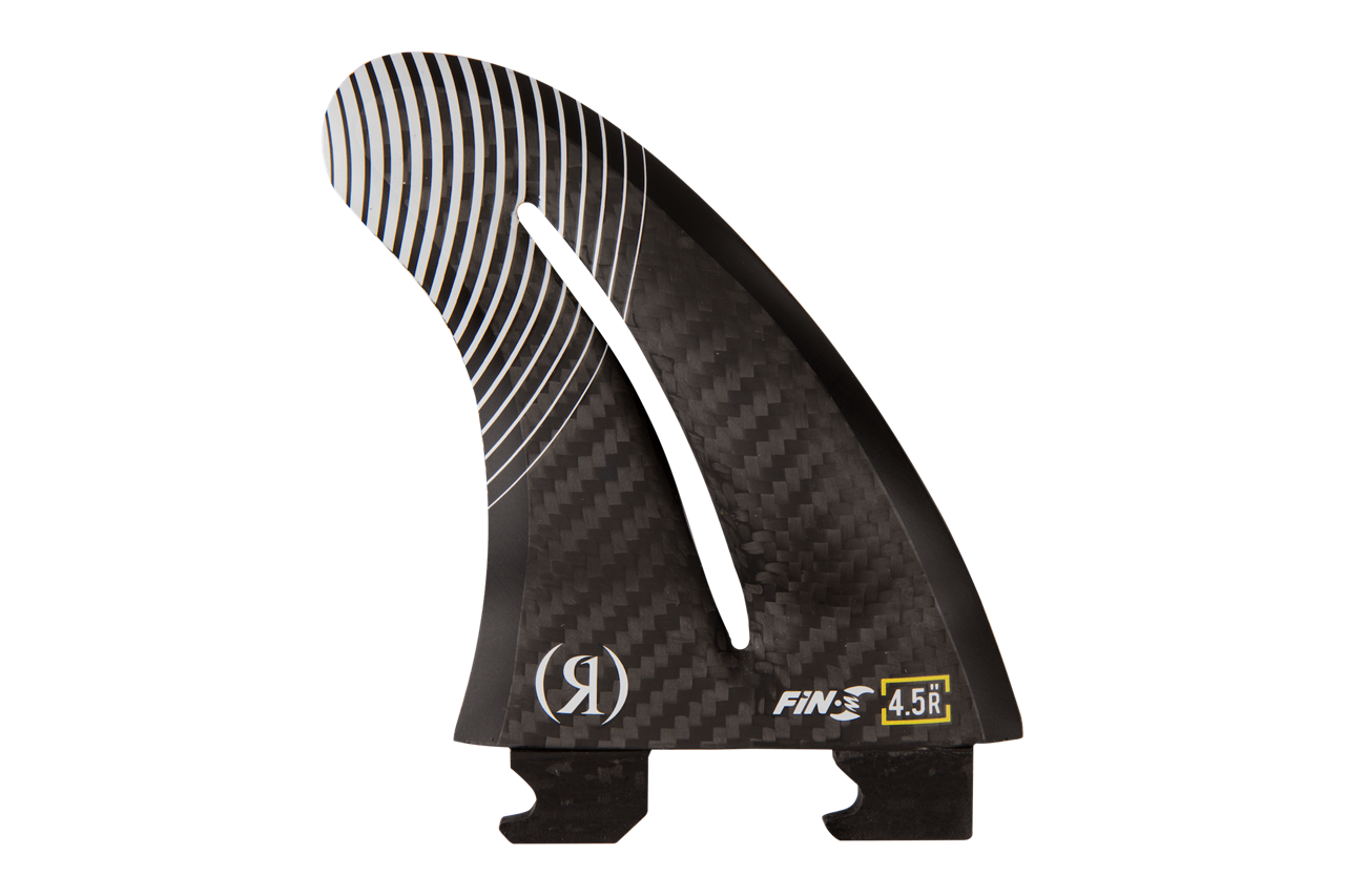 4.0 in. - Fin-S 2.0 - Flo Thru - Left Surf Fin - Carbon