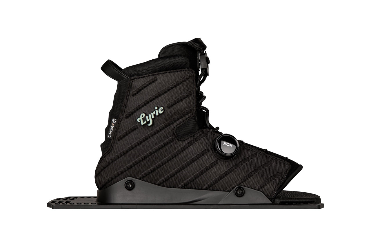 Lyric BOA Boot - Coal - Rear Feather Frame 2.0 - STD