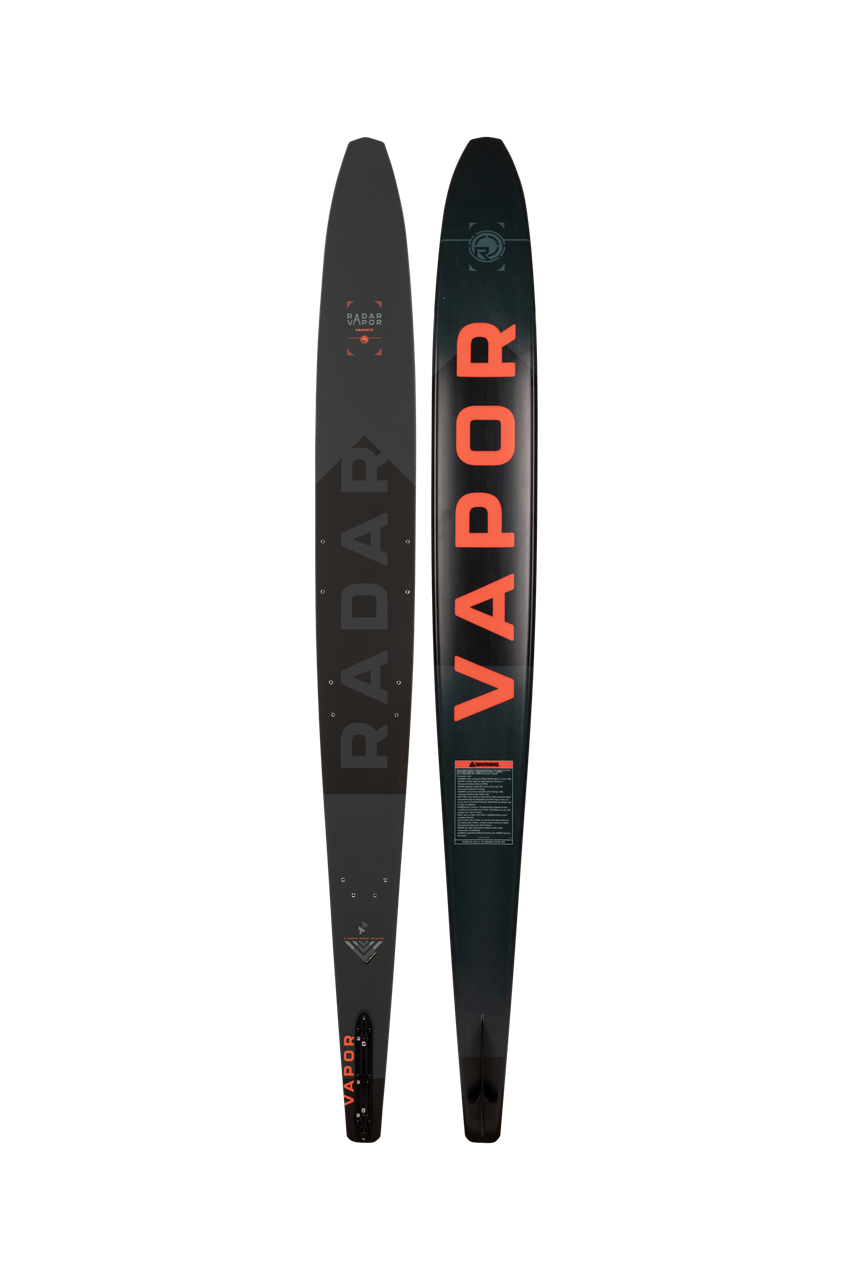66 - Graphite Vapor - Gun Metal / Candy Red