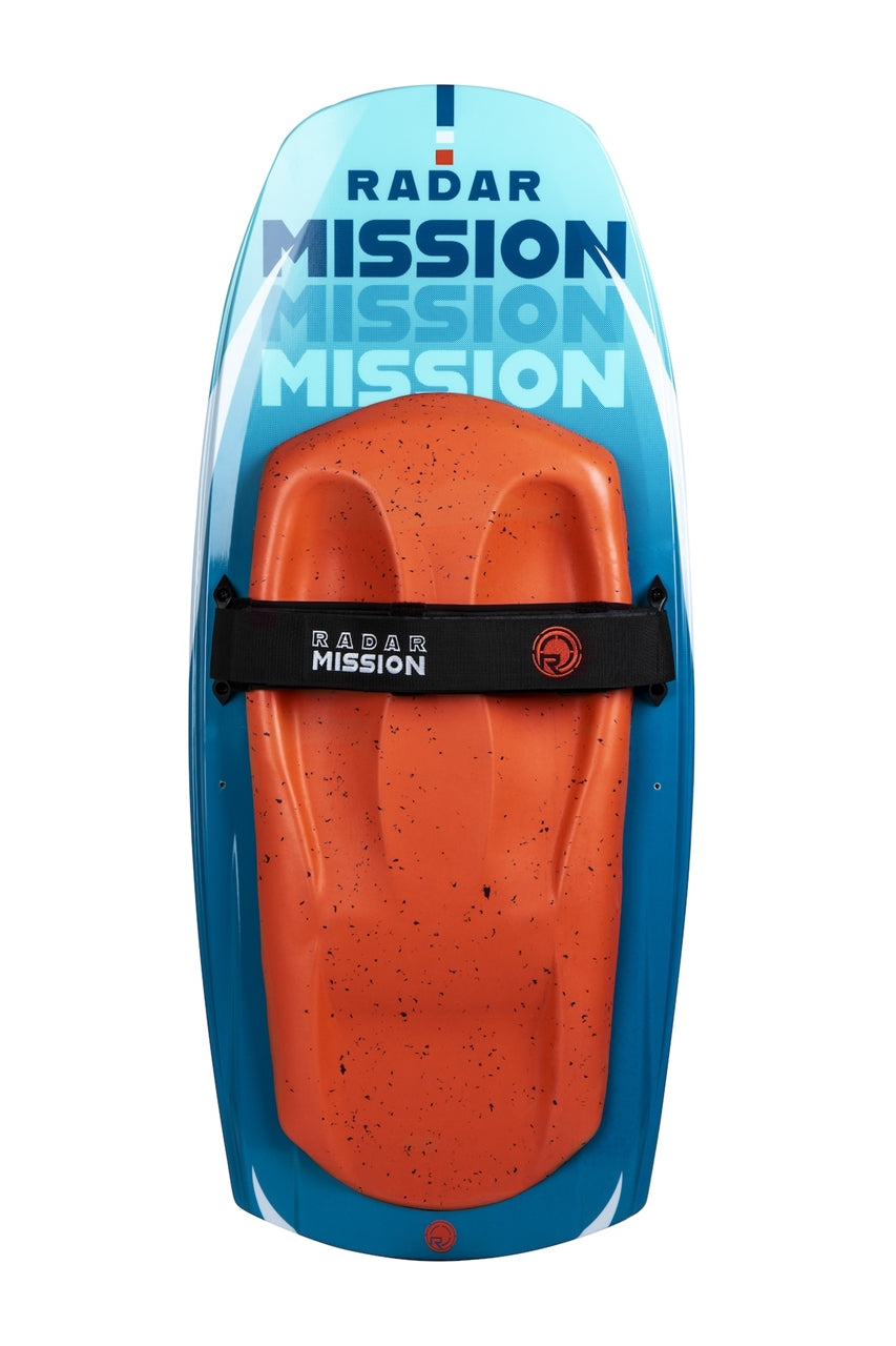 Mission Kneeboard - Navy Blue / Fire Red