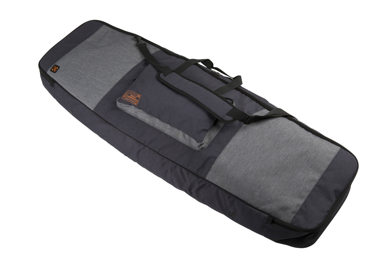 Battalion Padded Board Case - Heather Charcoal / Orange