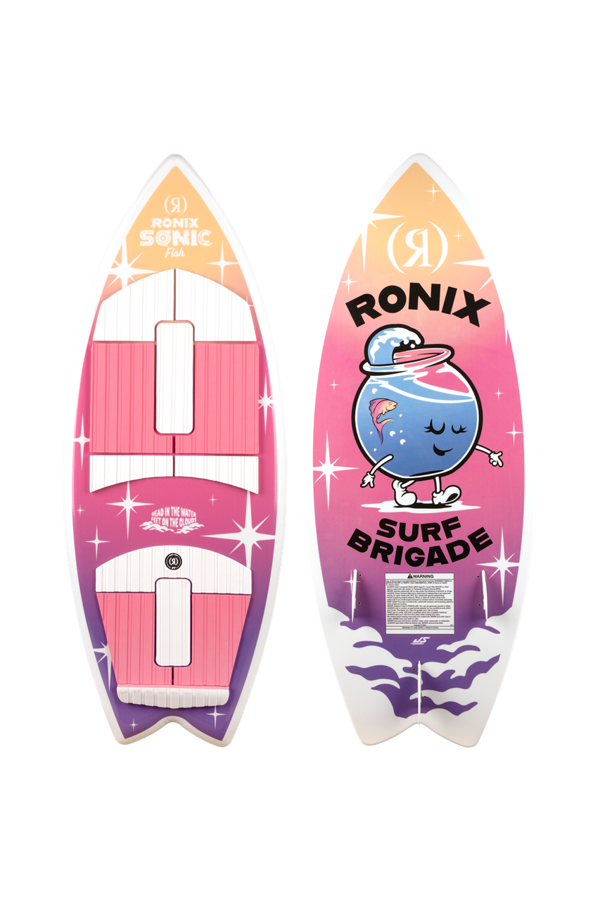 Girl's Sonic - Fish - Pink Splash - 3'9