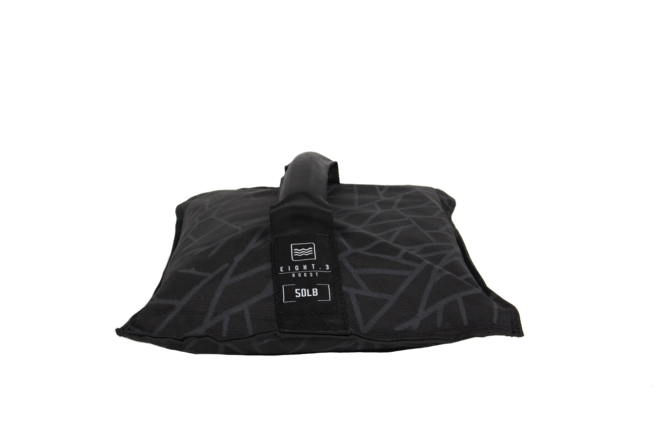 Eight.3 - Boost Sacs - 50lbs - Black / Silver