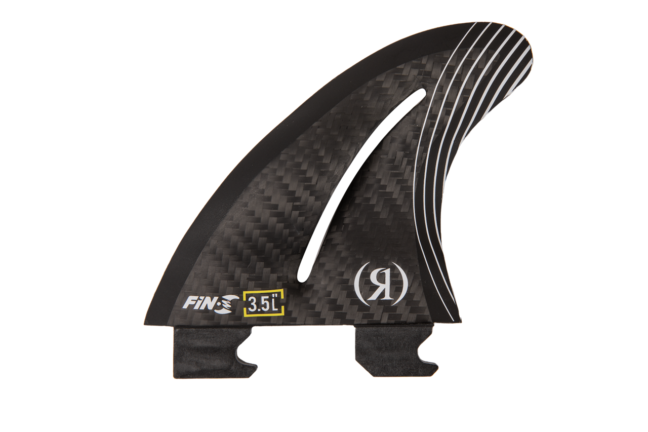3.5 in. - Fin-S 2.0 - Flo Thru - Right Surf Fin - Carbon
