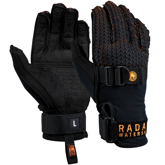 Hydro-A Inside-Out Glove - Matte Black / Orange - S
