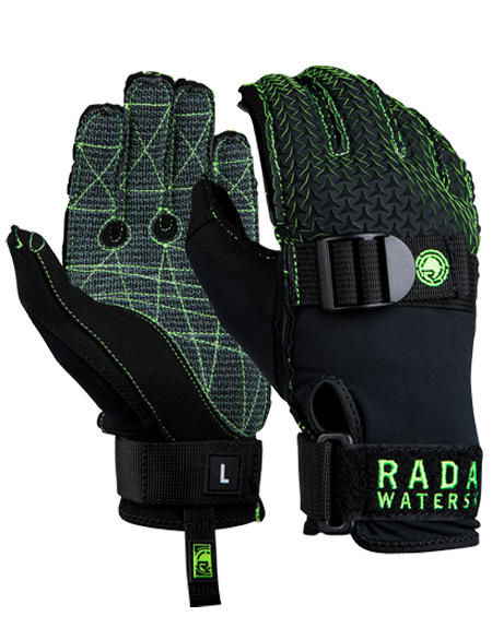 Hydro-K Inside-Out Glove - Matte Black / Volt Green - XXL