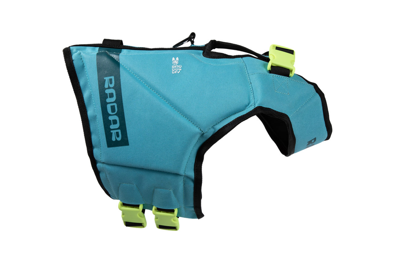 Dog Vest - M - Blue - Girth 16"-26.5" - Length 14"-17.5"