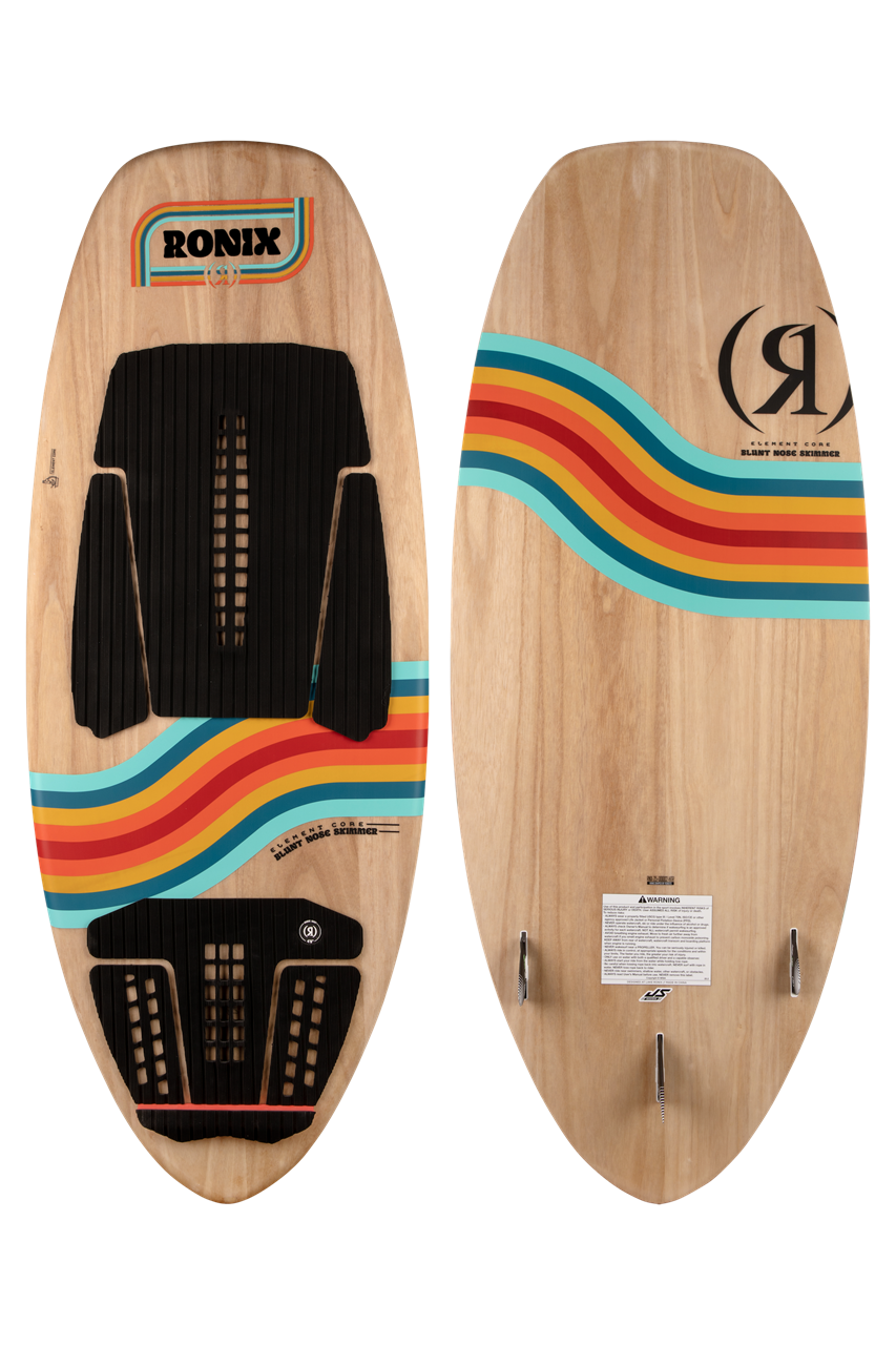 Element Core - Blunt Nose Skimmer - Paulownia / Summer Road - 4'6