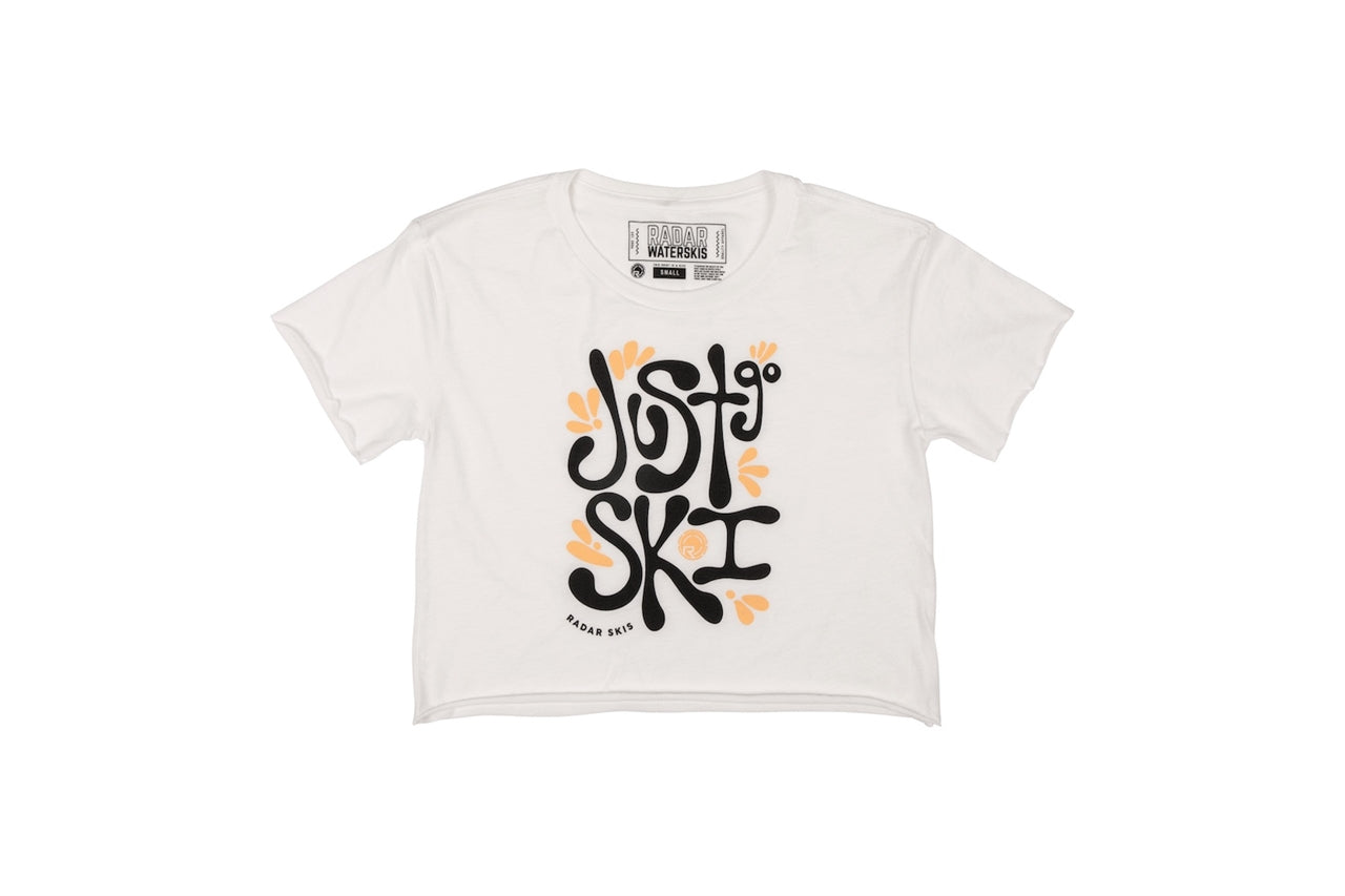 Just Go Ski Women's Tee - White - S