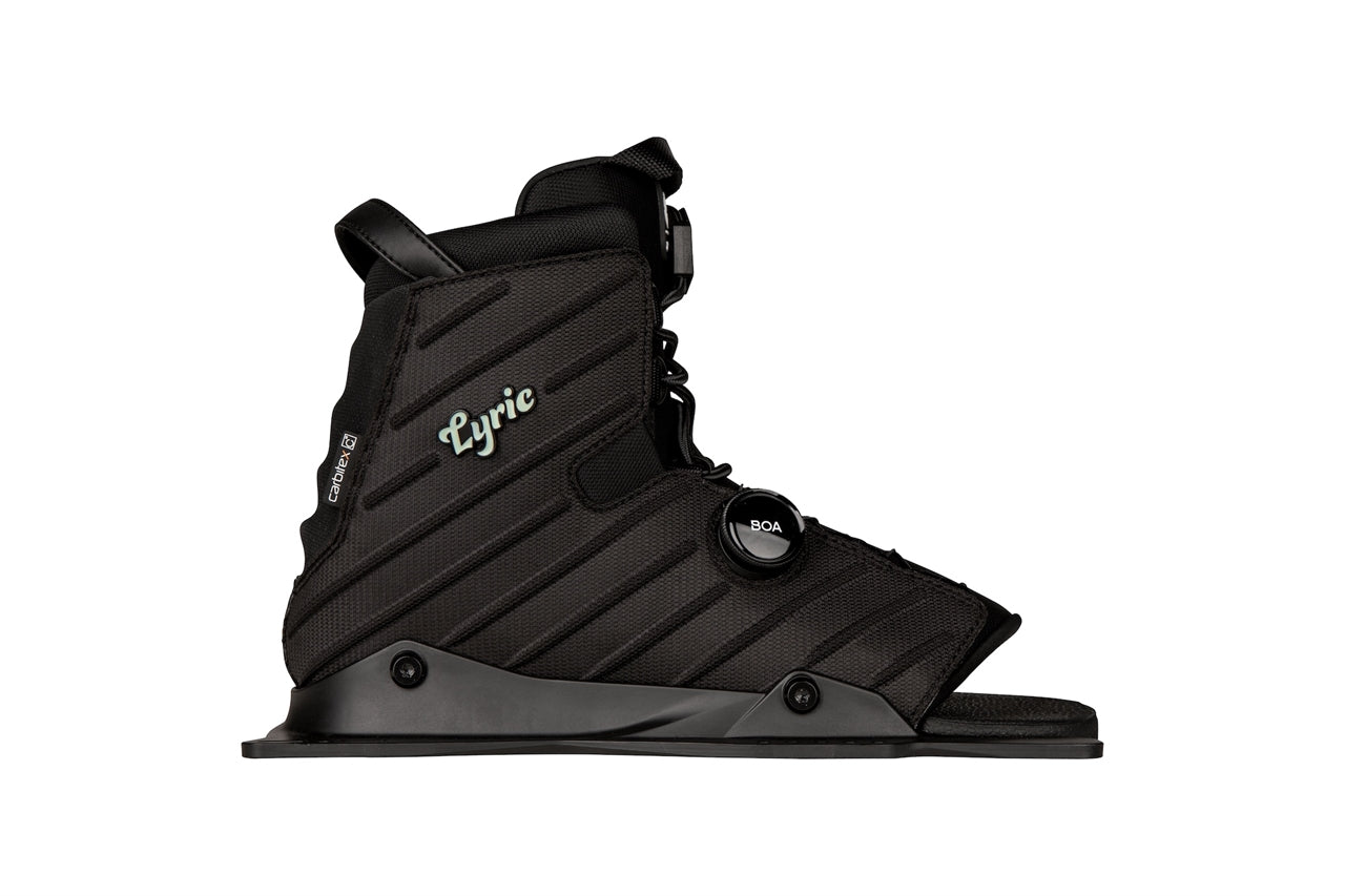 Lyric BOA Boot - Coal - Front Feather Frame 2.0 - STD