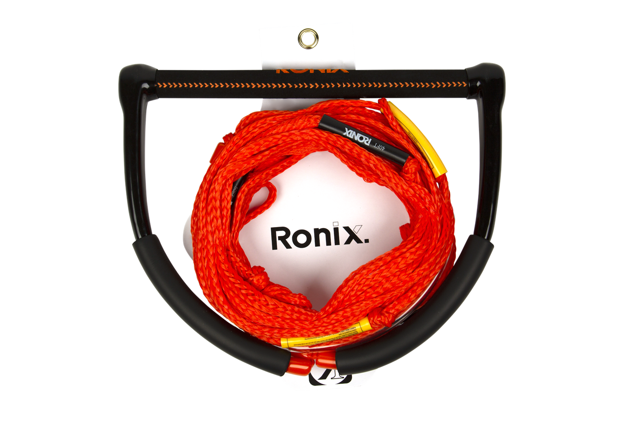 Kid's Combo - 14in. Hide Grip 0.94 in. Dia. w/55ft. 4-Sect. PE Rope - Orange